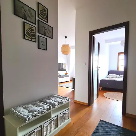 شقة Przystan 21 - View Apartament, Bulwar, Klimatyzacja, Wanna, Parking