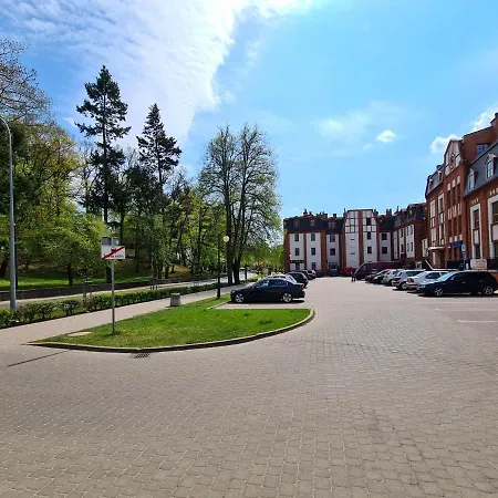 Przystan 21 - View Apartament, Bulwar, Klimatyzacja, Wanna, Parking Apartman *